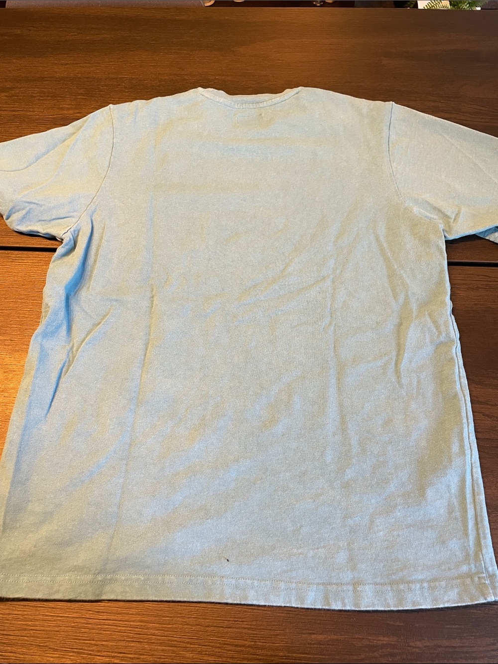 Supreme Light Blue Pocket Tee with Red Tab - Picture 5 of 7